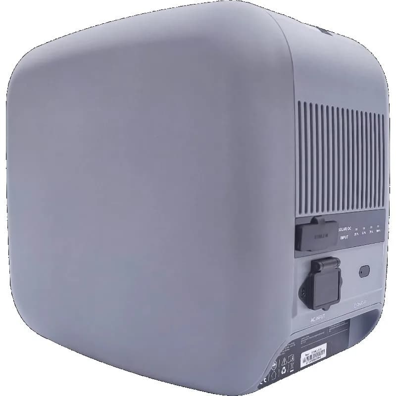Stazione di Energia Solare Portatile da Campeggio 300W 3.2V con Inverter MPPT a Onda Sinusoidale Pura, Batteria agli Ioni di Litio LiFePO4, Avviatore d'Emergenza per Auto