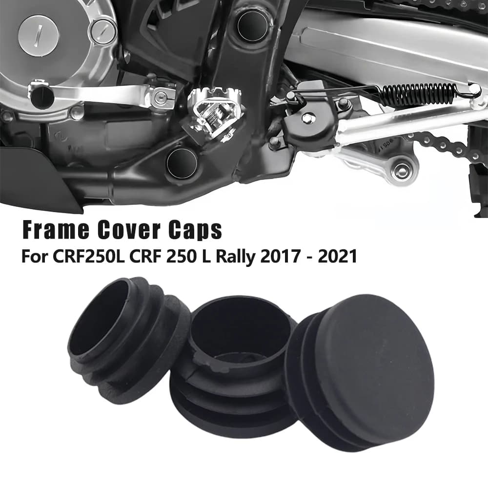 Per Honda CRF250L CRF 250 L Rally 2017-2022 Tappi di copertura del telaio Set Accessori moto Tappi per fori decorativi in plastica