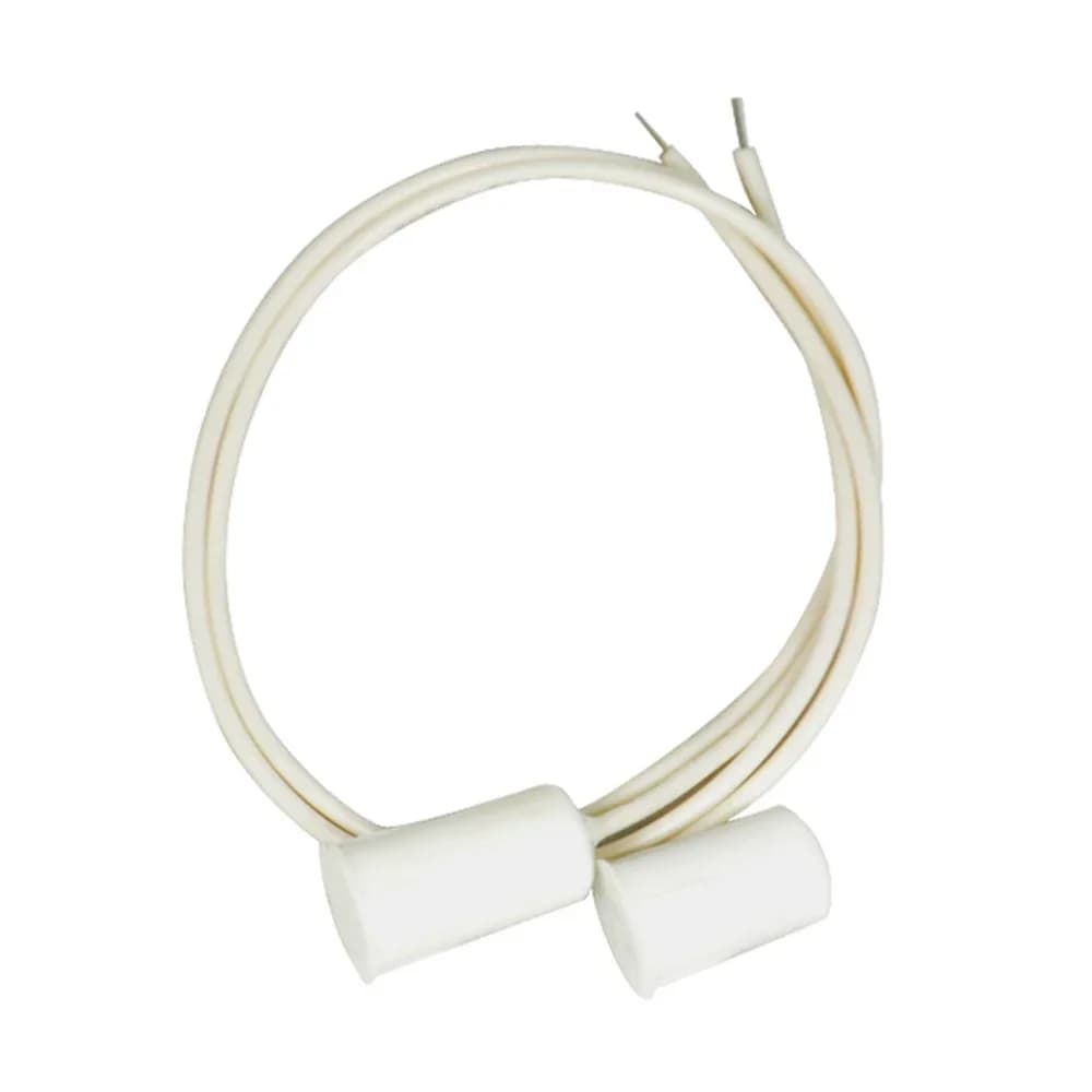 20 Pezzi Sensore Magnetico Cablato per Porta di Sicurezza Domestica, Allarme Apertura, Contatto a Secco NC/NO, Interruttore Reed per Finestra