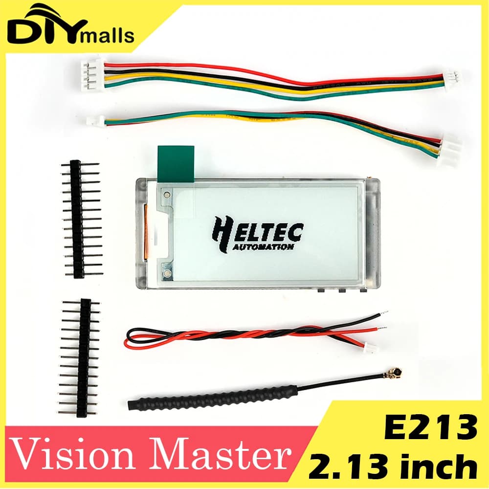 Heltec Vision Master E213 ESP32S3 + SX1262 E-Ink LoRa Node Schermo da 2,13" Scheda di sviluppo IoT per Arduino Mashtastic