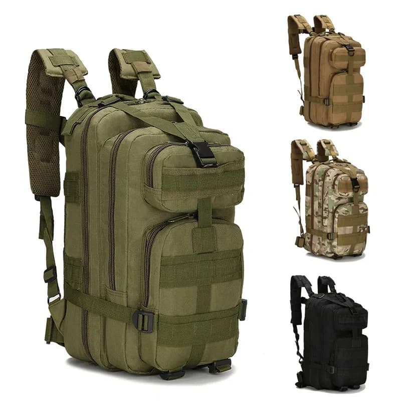 20-30L zaino tattico classico borsa sportiva da viaggio impermeabile caccia alla pesca zaini 600D all'aperto campeggio escursionismo 3P Pack Bags