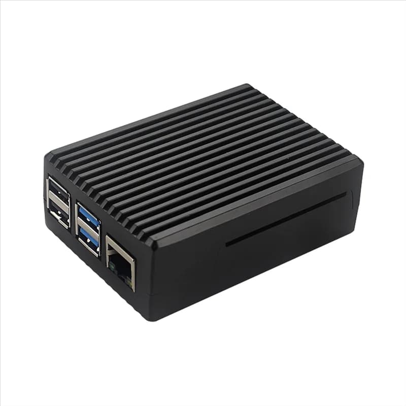 BHBD-Custody aluminum alloy for Raspberry Pi 4 Case with passive cooling closure with metal shell for Raspberry Pi 4 Model B