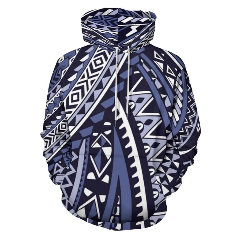 Felpe con cappuccio con stampa tribale del tatuaggio polinesiano 3D Lapu Sun per uomo Felpa con cappuccio moda bambino pullover cool abbigliamento streetwear