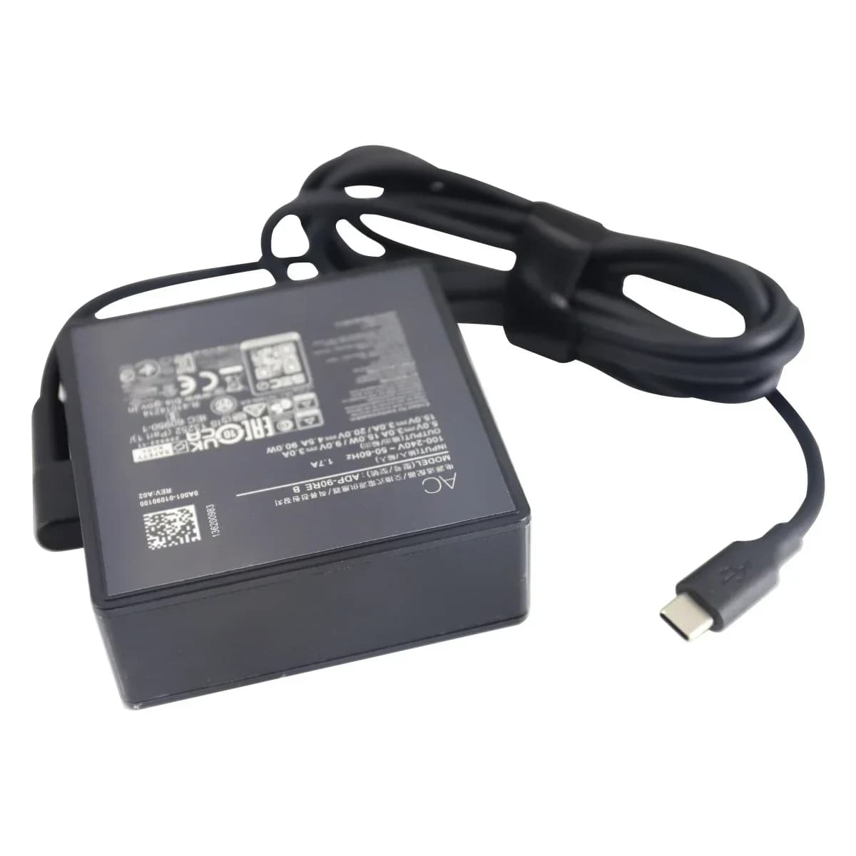 90W 20V 4.5A ADP-90RE B USB-C Type-C AC Adapter Laptop Charger For Asus M5402RA S5402Z UX5400ZF M3402RA M3402QA UX5400ZB S5602ZA
