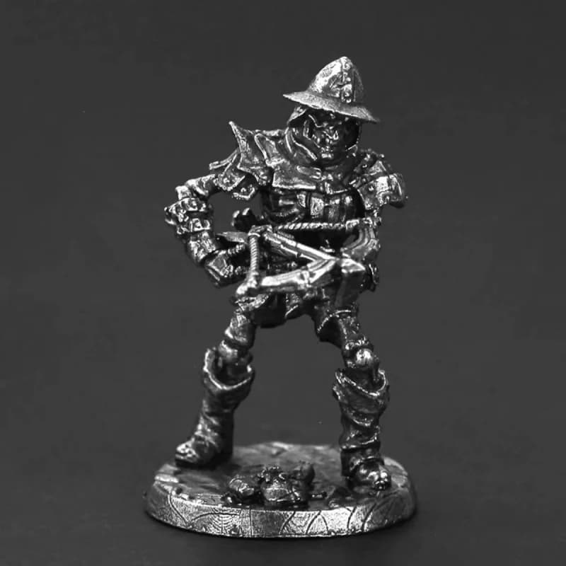 Figure di Soldati Scheletri in Lega, Modelli di Guerrieri Antichi, Pezzi per Giochi da Tavolo, Ornamenti da Scrivania, Decorazioni per Auto, Regalo