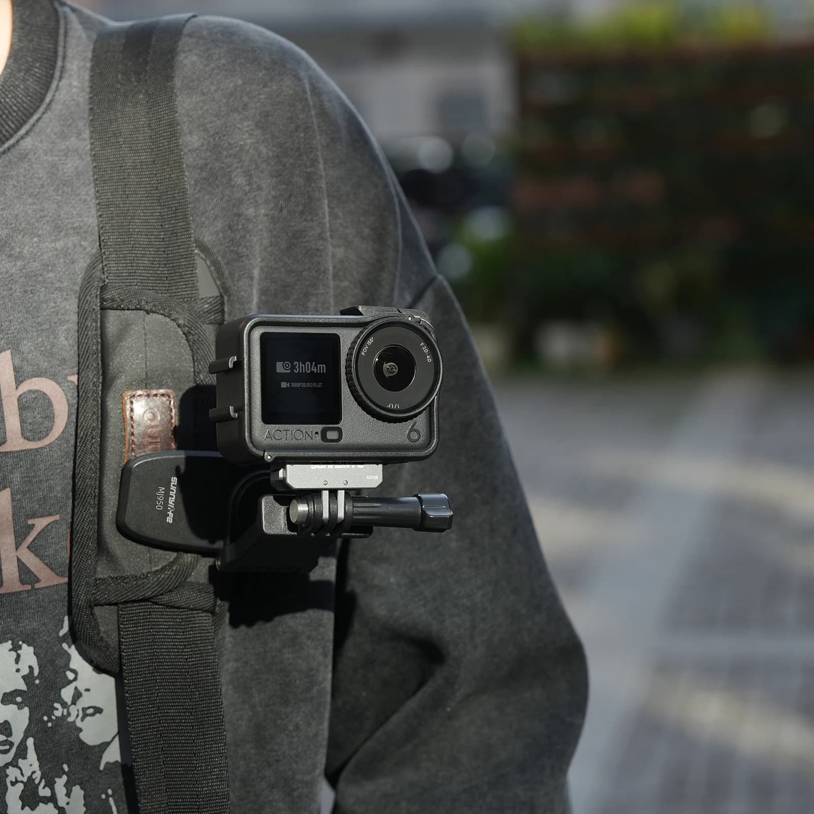 Custodia Protettiva per DJI OSMO Action 6 con Parasole, Protezione Antigoccia, Antigraffio, Accessorio Rig per Fotocamera