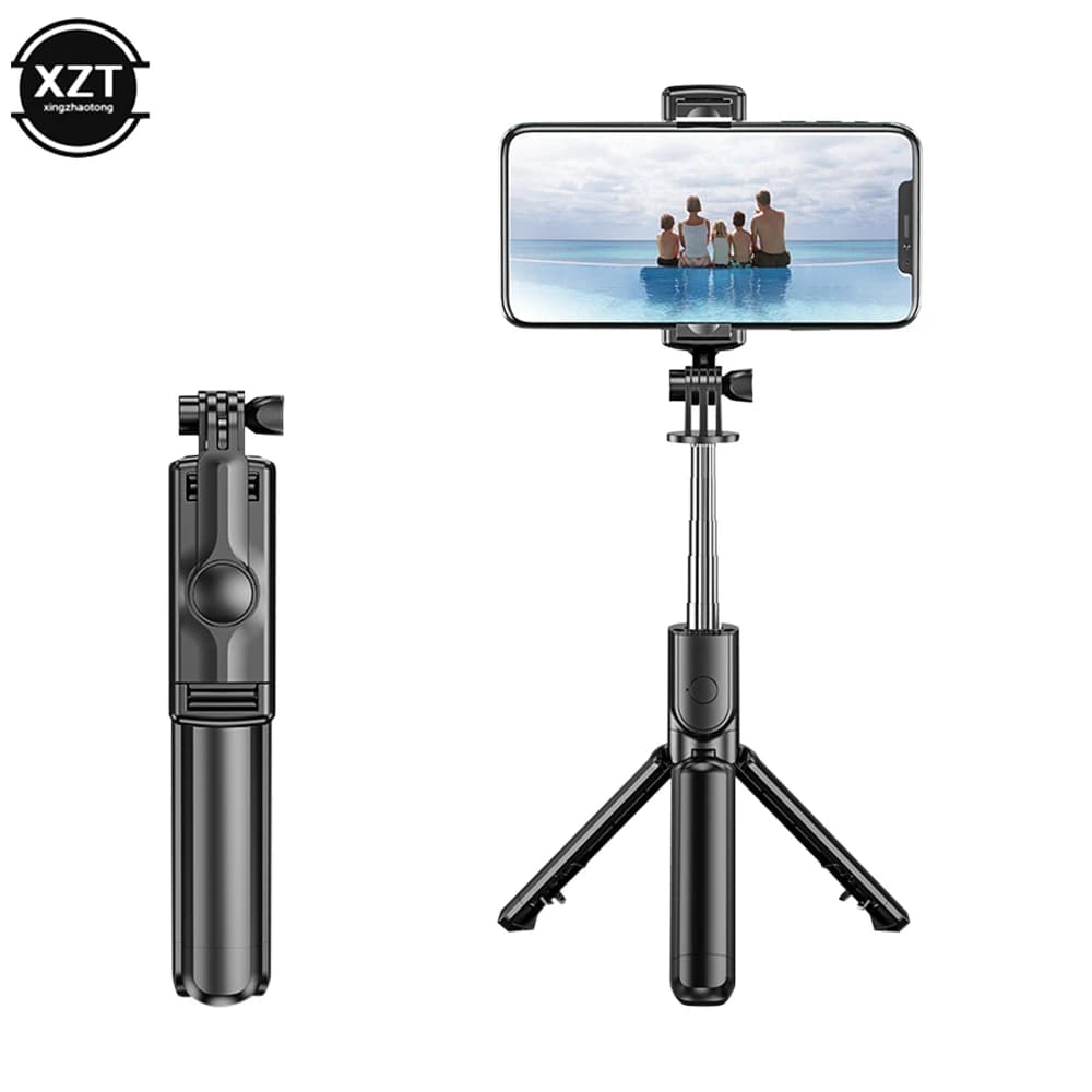 Nuovo Selfie Stick Bluetooth-compatibile telecomando Wireless Selfie treppiede monopiede pieghevole per smartphone