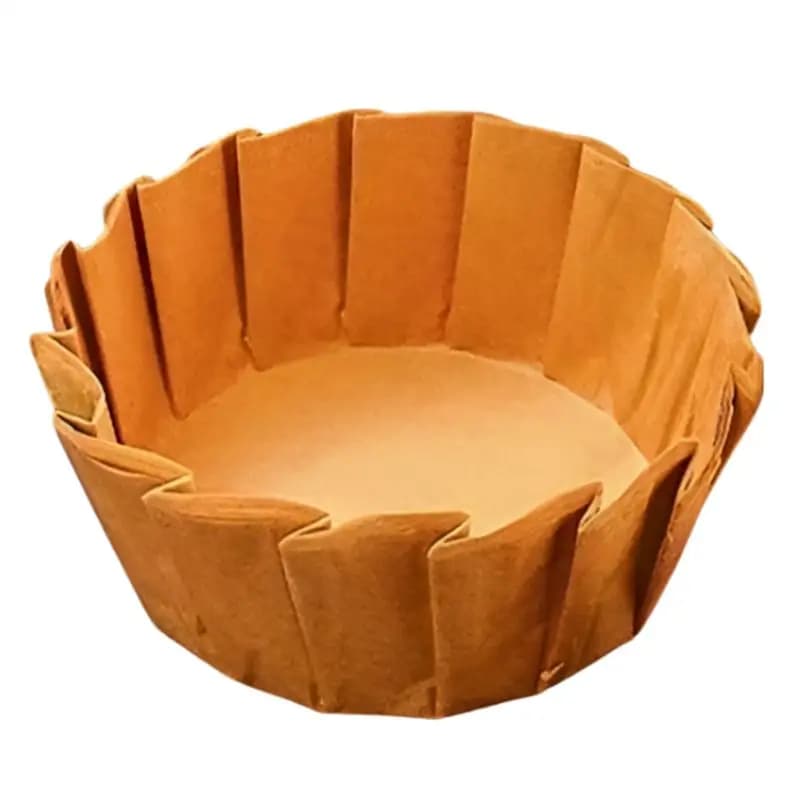 ABHZ-Package paper for round cakes for air fryer, 100-piece non-stick baking paper for basque cakes