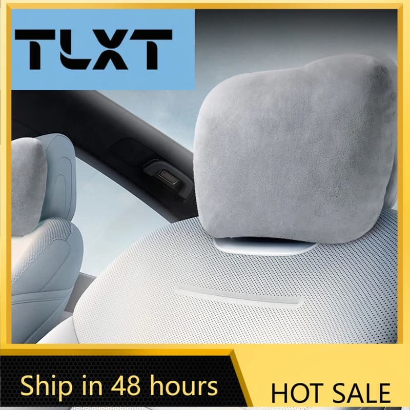 For XPeng XiaoPeng G9 G6 X9 P5 Car Headrest Lumbar Support Comfortable Neck Pillow Waist Protection Head Pillow Auto Accessories