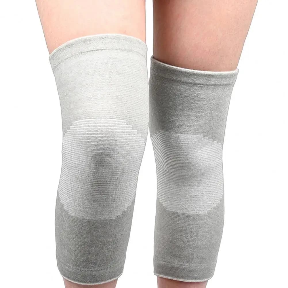 1 Paio di Ginocchiere Sportive Leggere e Traspiranti, Fascia Elastica per Ginocchio per Uomo e Donna, per Fitness, Basket, Corsa