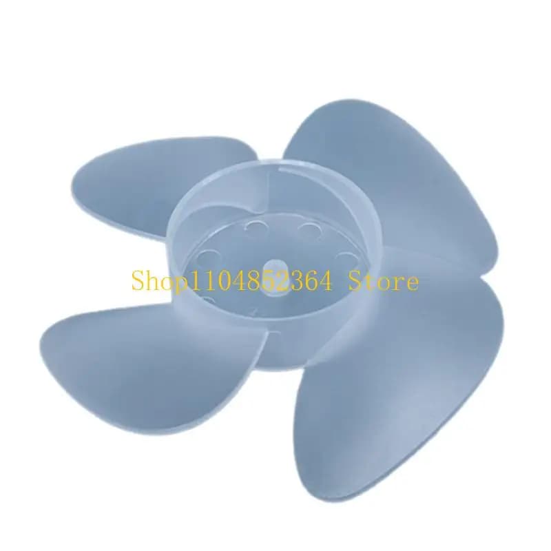 652F Pale del ventilatore in plastica per uso domestico trasparenti a foglie per ventilatore da a 4 foglie
