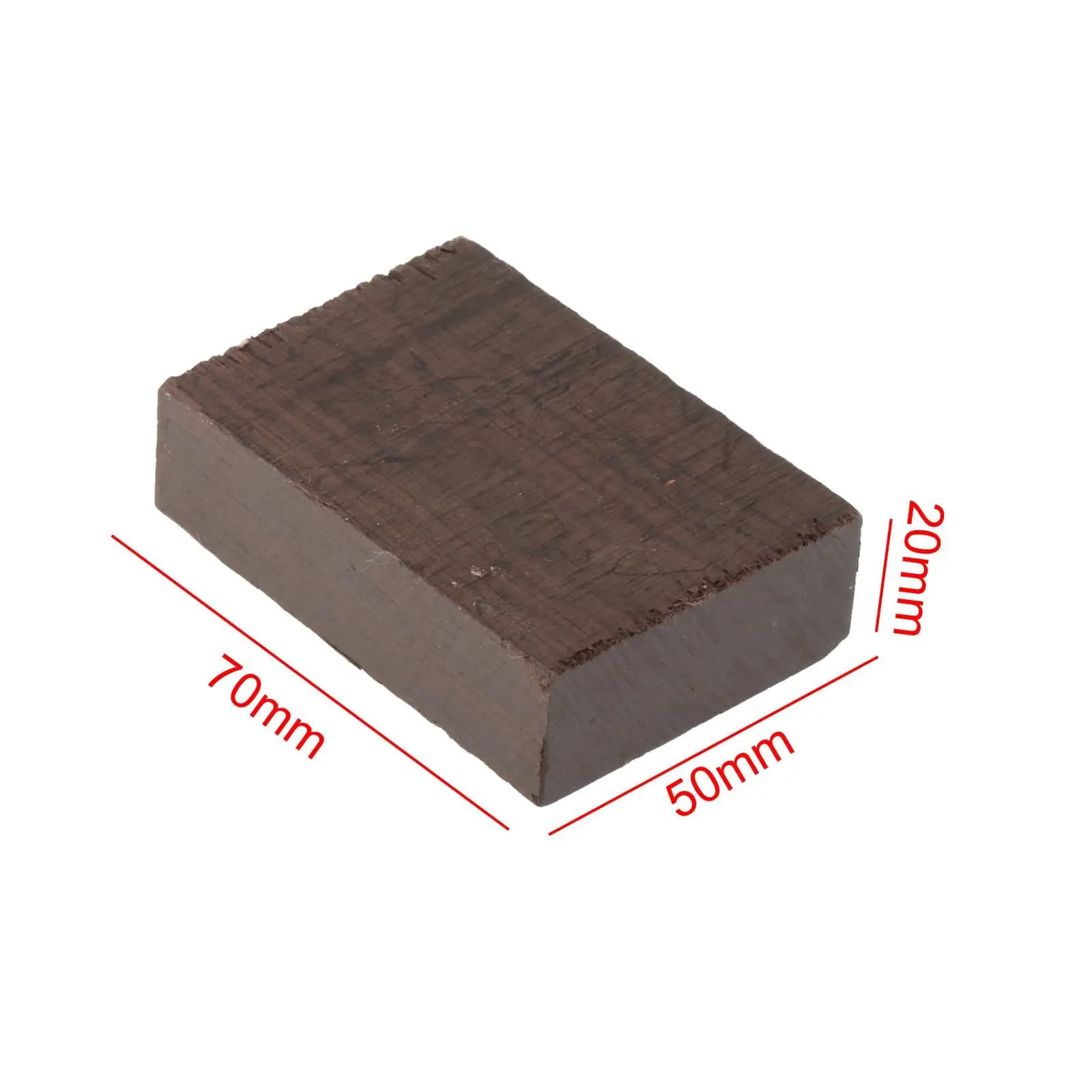 Black Ebony Wood Lumber for Musical Instruments Project Block Smooth Surface