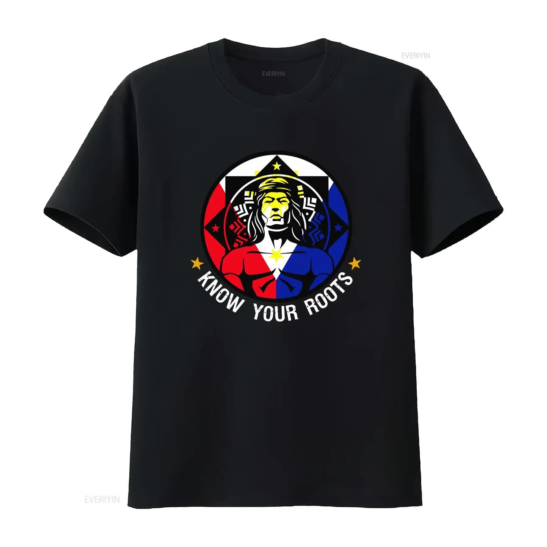 Chief Lapu Philippines Pinoy T Shirt vintage Washed Casual Stretched Unisex fashion Slightly Top For Everyday Wear