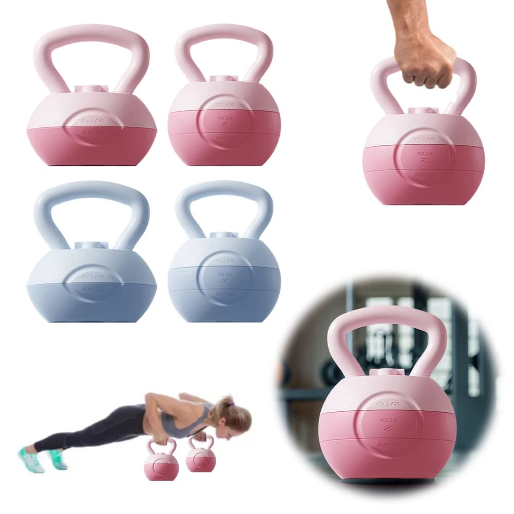 Kettlebell water filled Kettlebell soft Kettlebell Heavy Duty Kettlebell Adjustable weights with anti slip handle for strength training