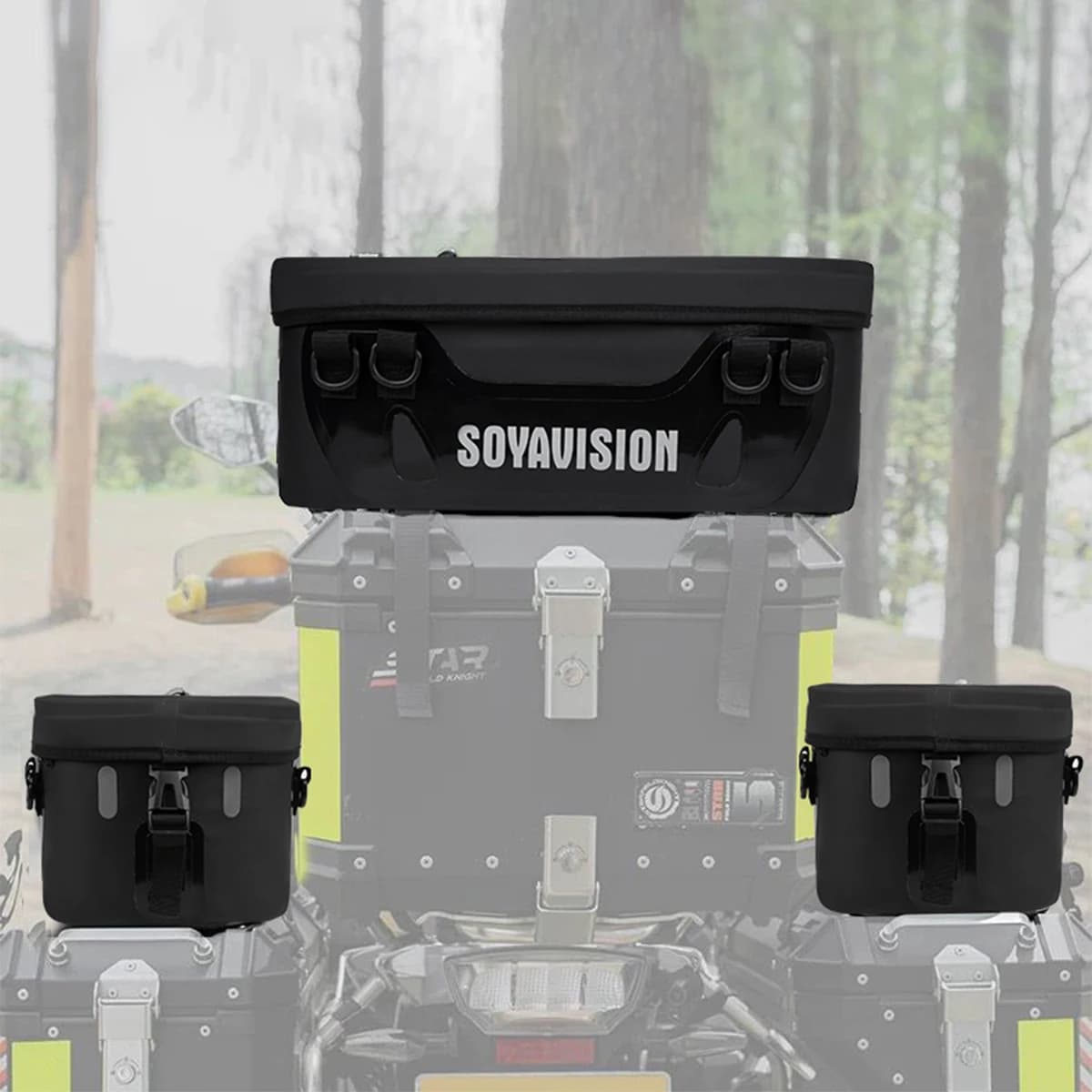 Universal bag for aluminium motorcycle Bag for luggage bag for Honda YAMAHA BMW R1200gs R1250GS ADV Bag