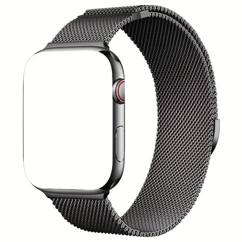 Anello milanese per apple watch ultra 2 cinturino 49mm 44mm 45mm 40mm 41mm 46/42mm bracciale in metallo serie iwatch 10 9 8 7 6 SE 5 4 cinturino