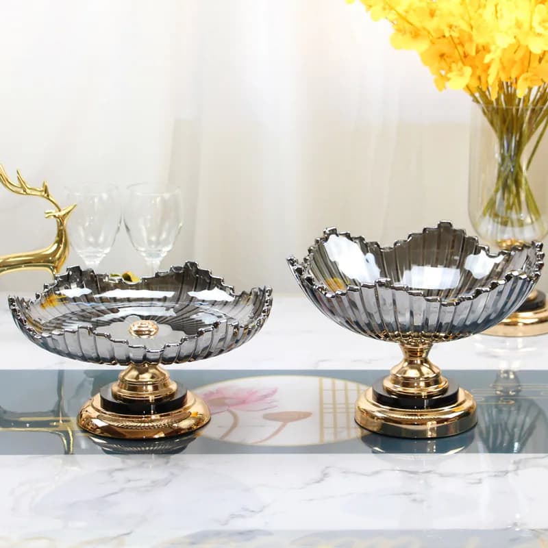 Ornamento CL moderno e semplice per la casa, decorazione morbida, vassoio per frutta, piatto per frutta secca alla moda, stile influencer.