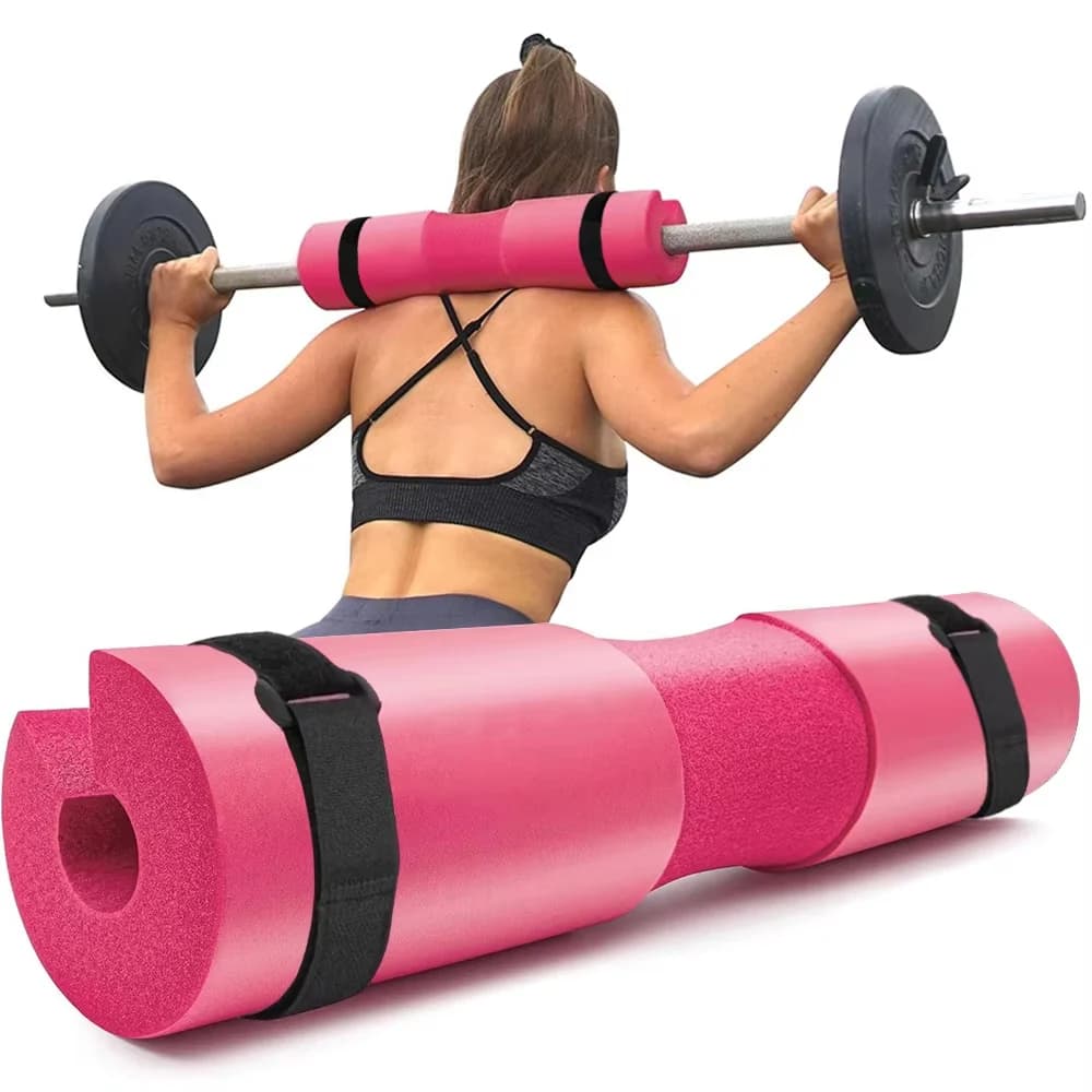 Gym Barbell Squat Pad Foam Shoulder Neck Protector Cushion Anti‑Slip Bar Pad for Hip Thrust Squat Weight Training Bodybuilding