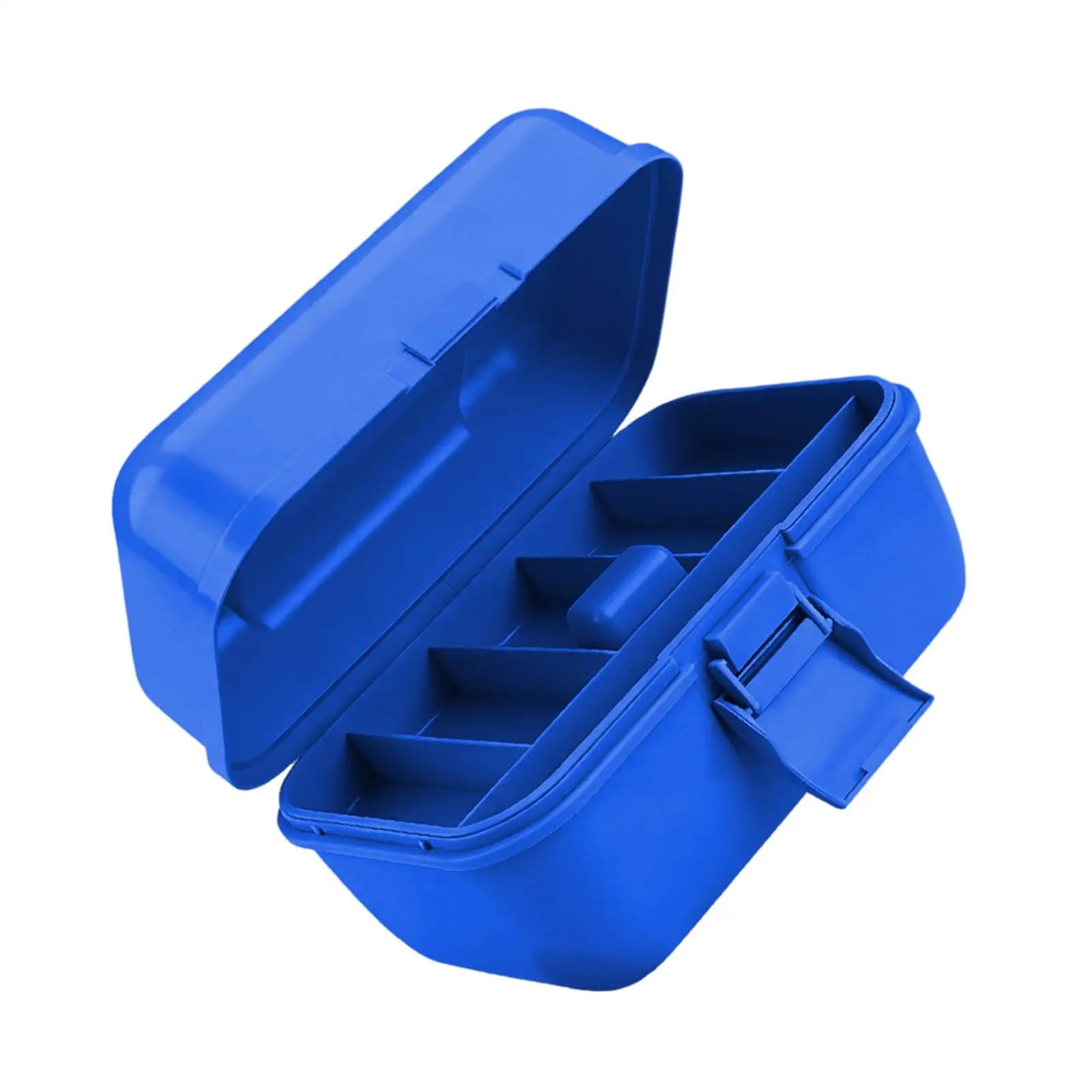 Box Double-Strong Portable Esche Holder with Handle for Men, for Artificial baits, Hooks, Kayaks and Riva Fishing