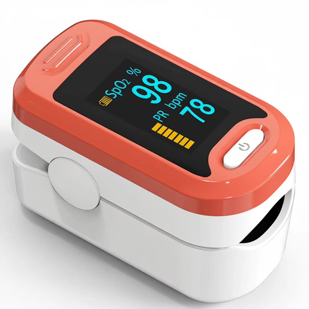 Pulse Finger Oximeter Digital Fingertip Clip Oximeter Blood Oxygen Saturation Meter OLED SPO2 PR Heart Rate Health Monitor Care