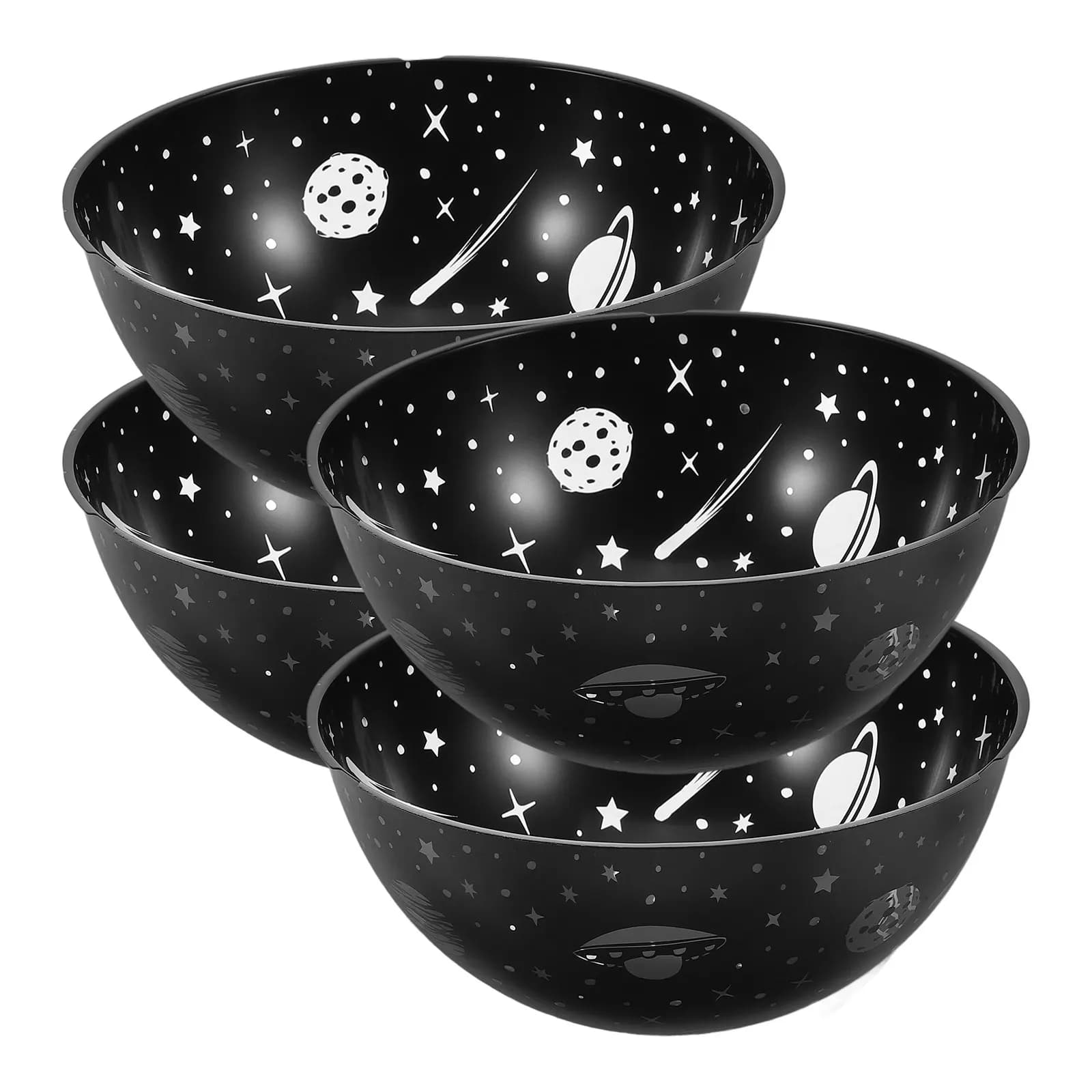 4 pezzi di pellicola per proiettore per luce notturna da camera da letto, pellicole adorabili, disco nero decorativo