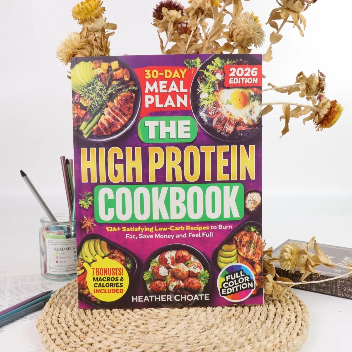 Libro di ricette ad alto contenuto proteico: ricette saporite per alimentare il corpo, favorire il tonus muscolare e mantenere i pasti sia nutrienti che piacevoli.