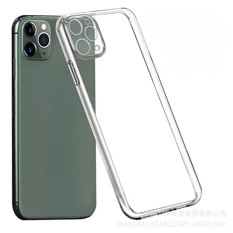 Custodia per telefono trasparente per iPhone 16 15 Pro Max 11 12 13 Mini 14 Pro XS MAX XR 7 8 Plus Custodia antiurto Accessori per cellulare