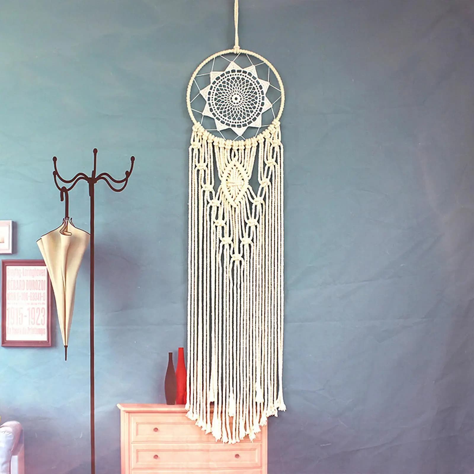 Woven Tapestry Bohemian Decoration Dream Catcher for Apartment Dorm Wedding