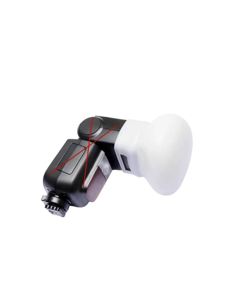 Nuova Offerta: 1 Pezzo Diffusore a Cupola in Silicone Morbido per Flash