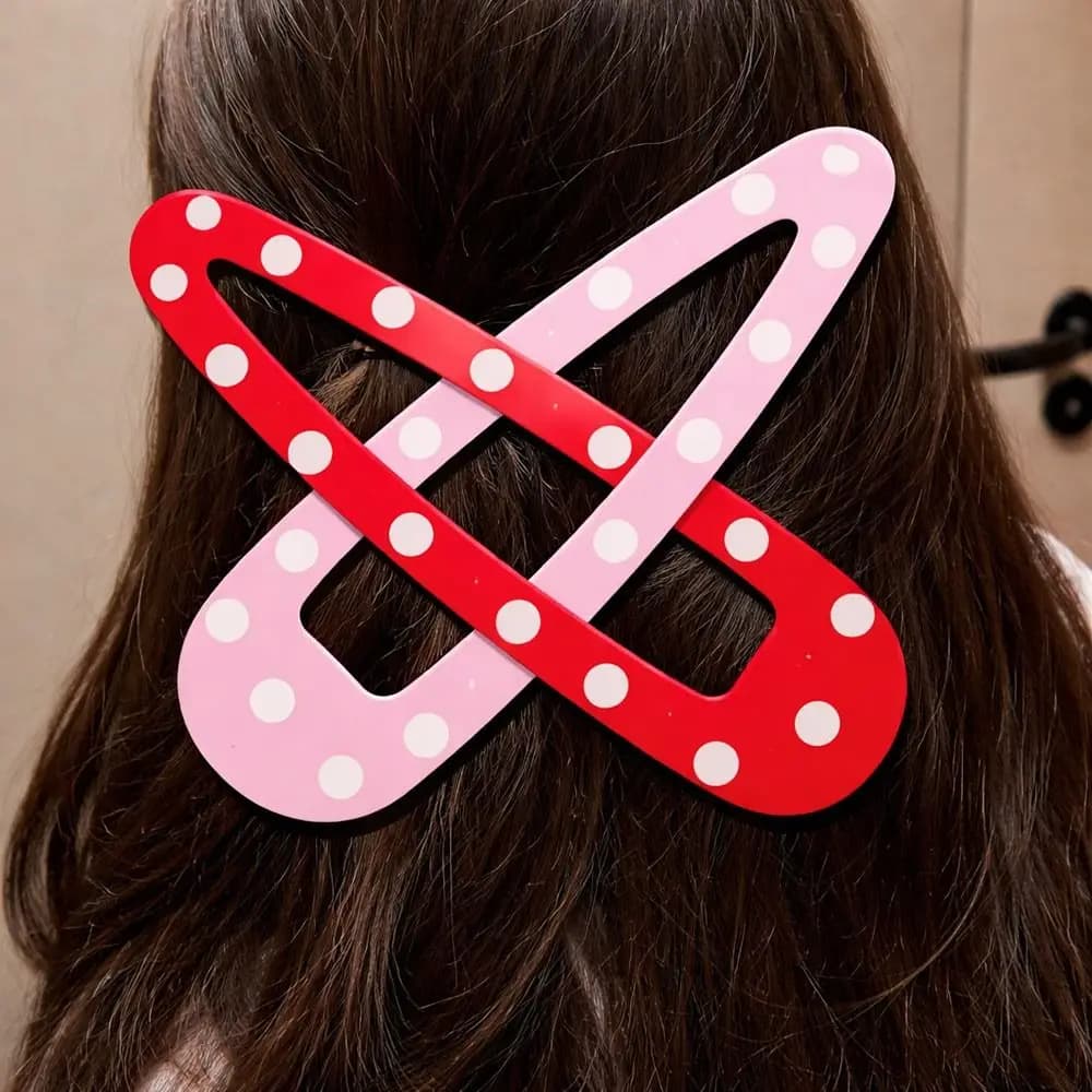 Regali: Fermaglio per capelli gigante da 20 cm, stampa 3D, fermagli BB giganti, barrette giganti colorate, per scenografie e spettacoli
