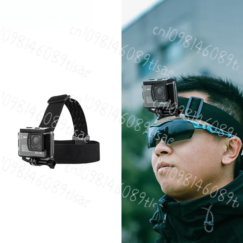 Fascia per fotocamera sportiva, fascia toracica, cinturino da polso, tracolla, fascia toracica per cani