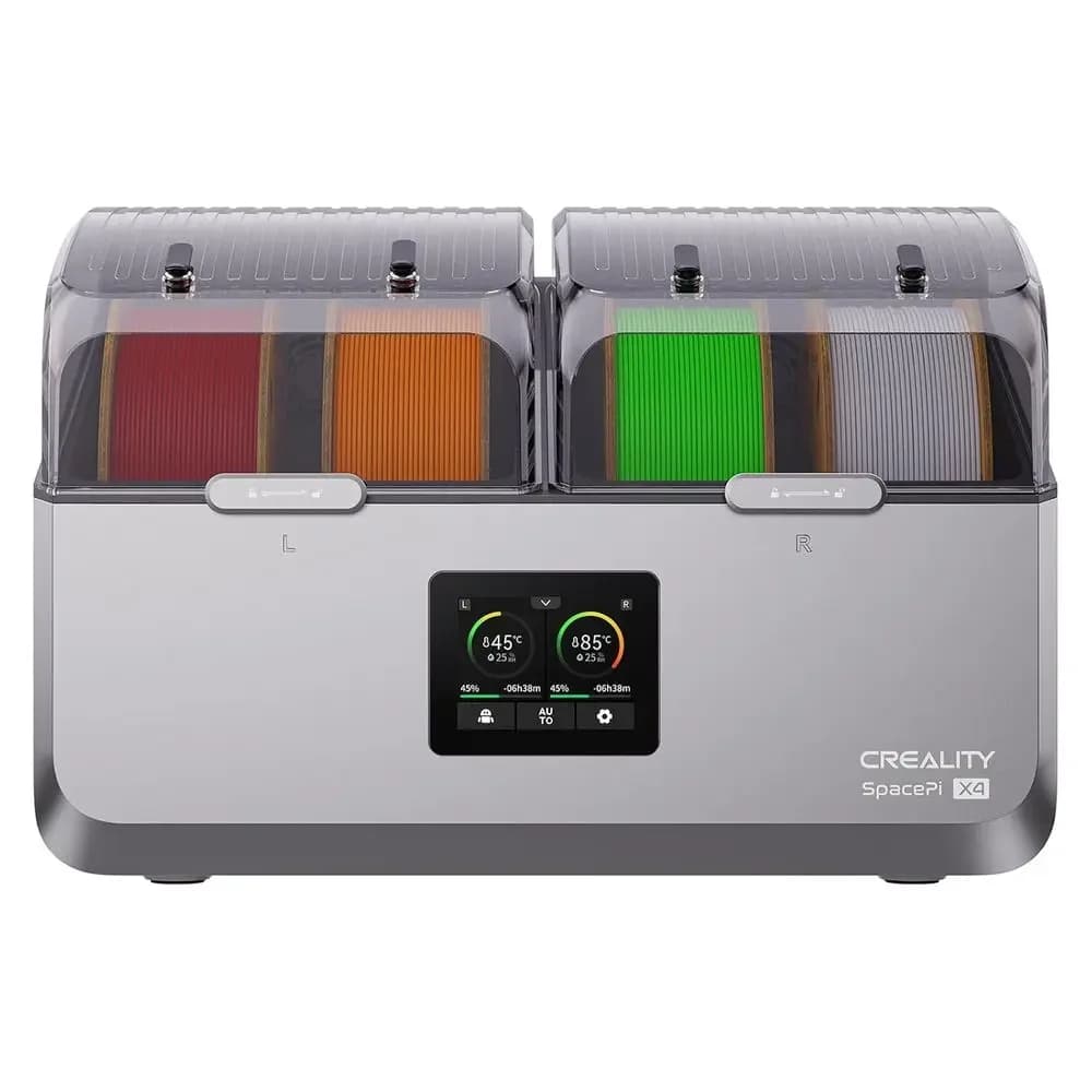 Box for drying and storing 4 coil filaments, 200W PTC heating, up to 85 [grades]. Double Room, Ideal for PLA, PETG, TPU, ABS