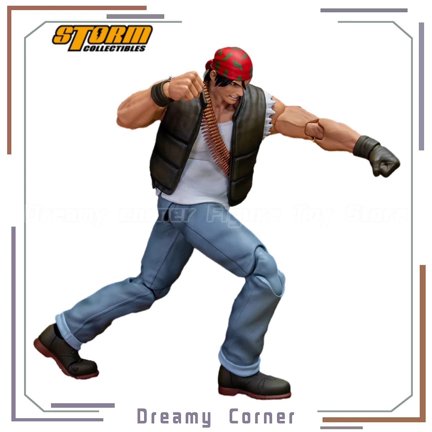 【Disponibile】Storm Collectibles THE KING OF FIGHTERS '98 ULTIMATE MATCH Ralf Jones Modello Action Figure in Scala 1/12