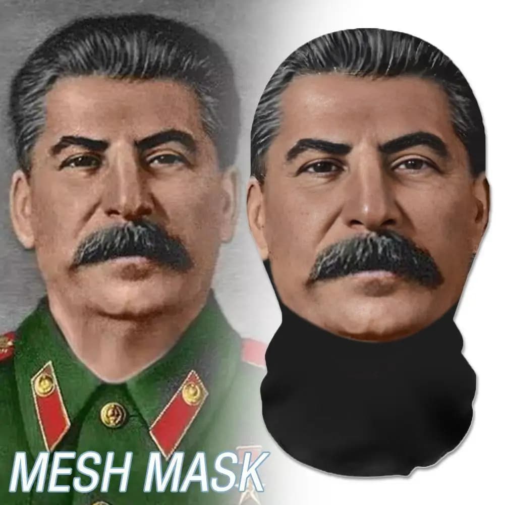 Maschera a pieno facciale stampata in 3D creativa Testa adatta Maschera trasparente elastica Maschera a rete Puntelli Costume per forniture per feste Cosplay