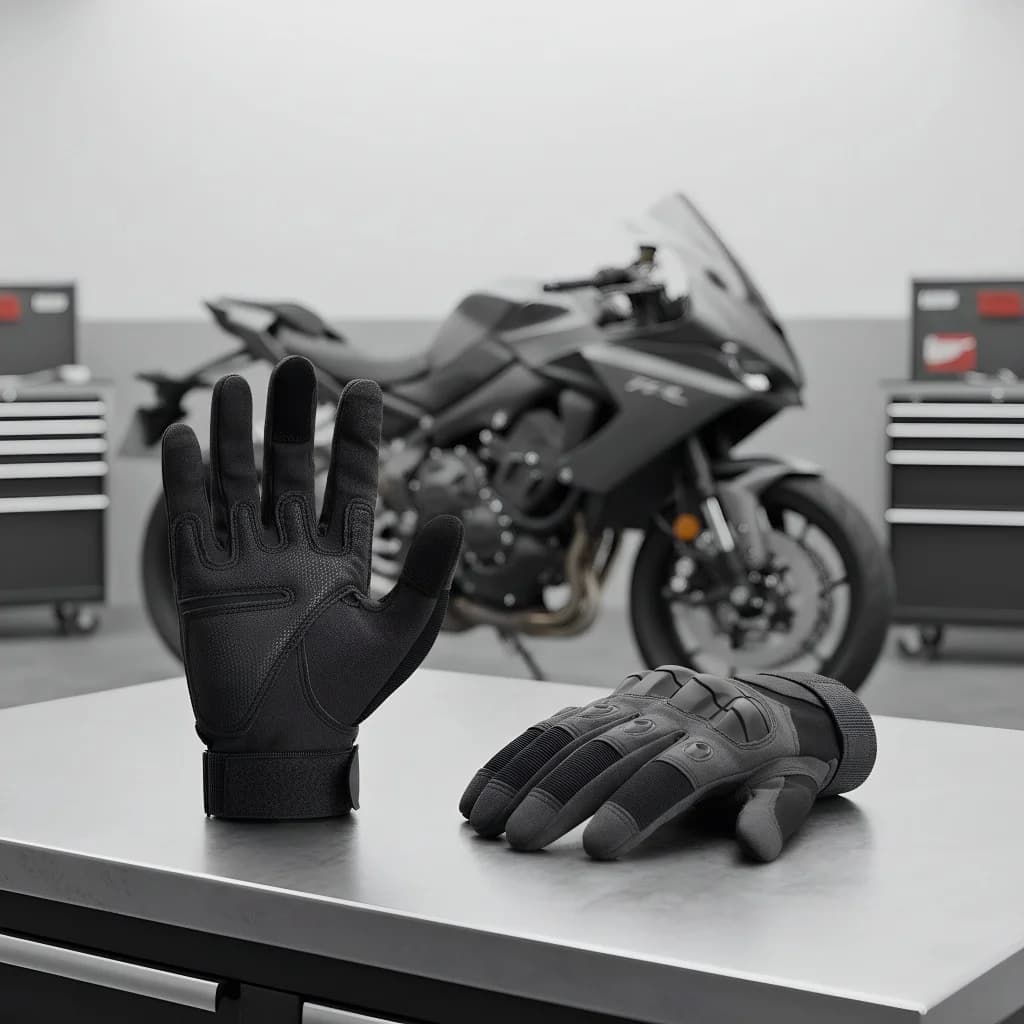 Guanti sportivi touchscreen: protezione per moto, campeggio e fitness - Compatibile con la caccia