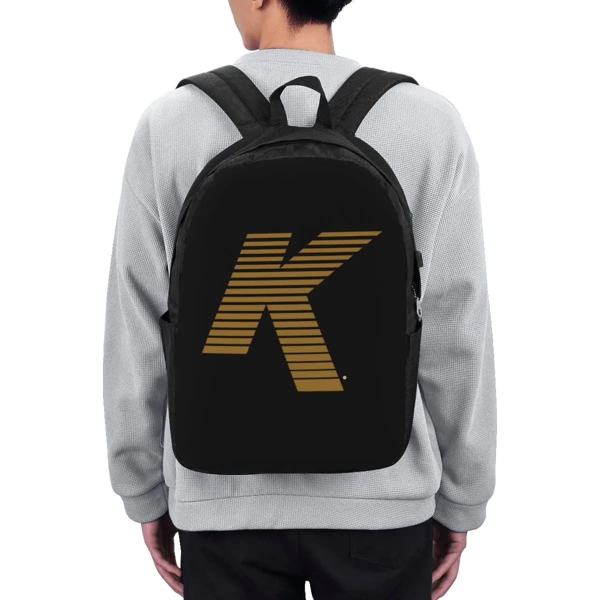 Zildjian K Logo Zaino da viaggio per notebook, borsa per computer, borsa da scuola per studenti universitari, borse a tracolla per laptop per uomo e donna