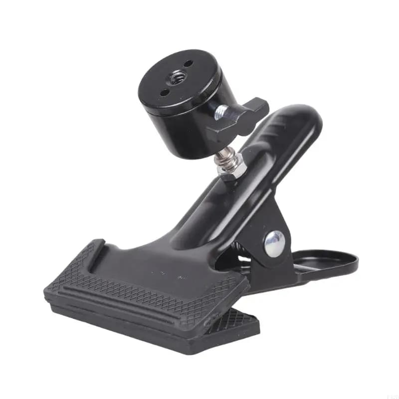 F42D 360 Morsetto girevole per fotocamera per vite da 1/4 pollice per supporti per fotocamera con illuminazione da