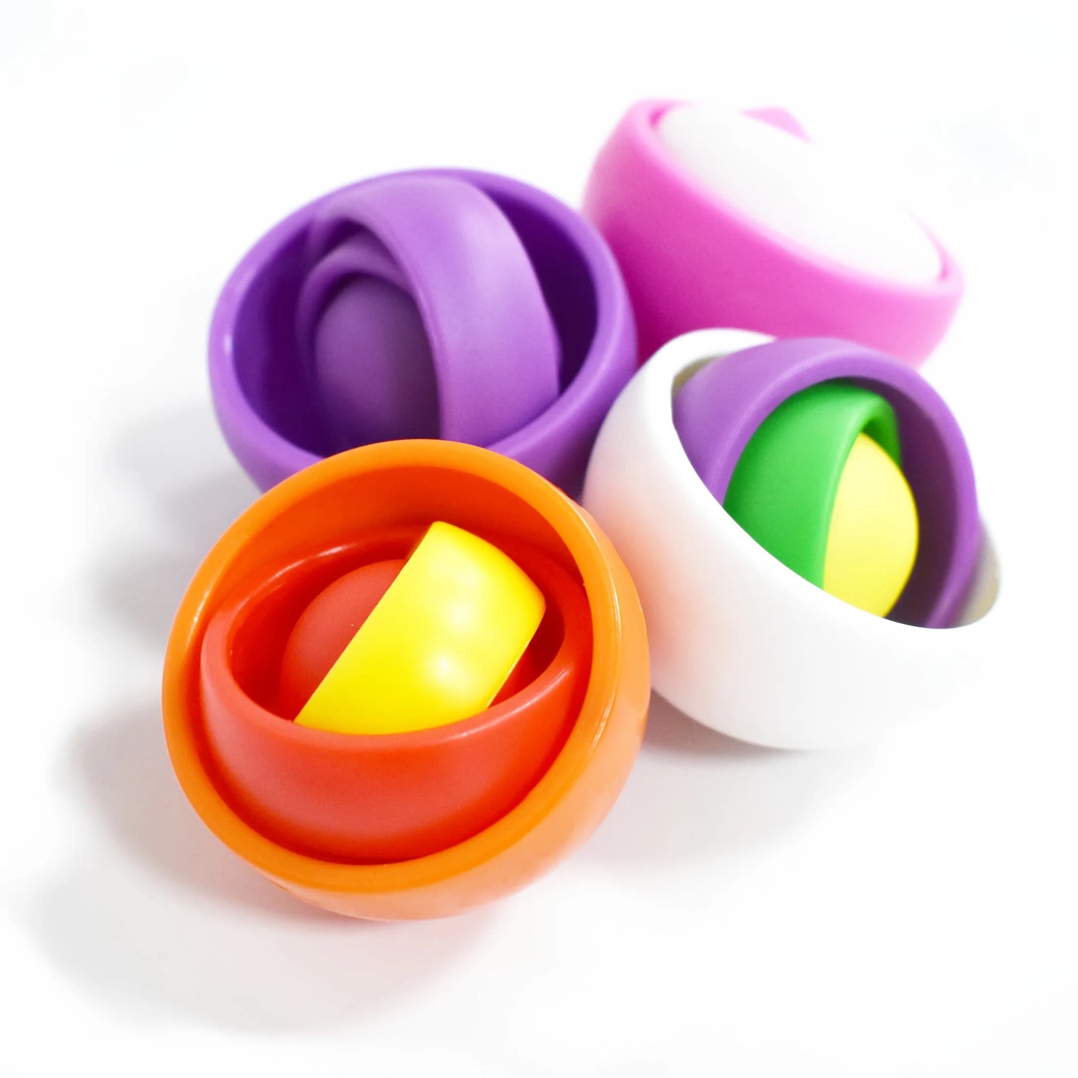 Giroscopio Sensoriale Colorato, Giocattolo Antistress, Trottola da Scrivania per Alleviare l'Ansia, per Adulti e Bambini