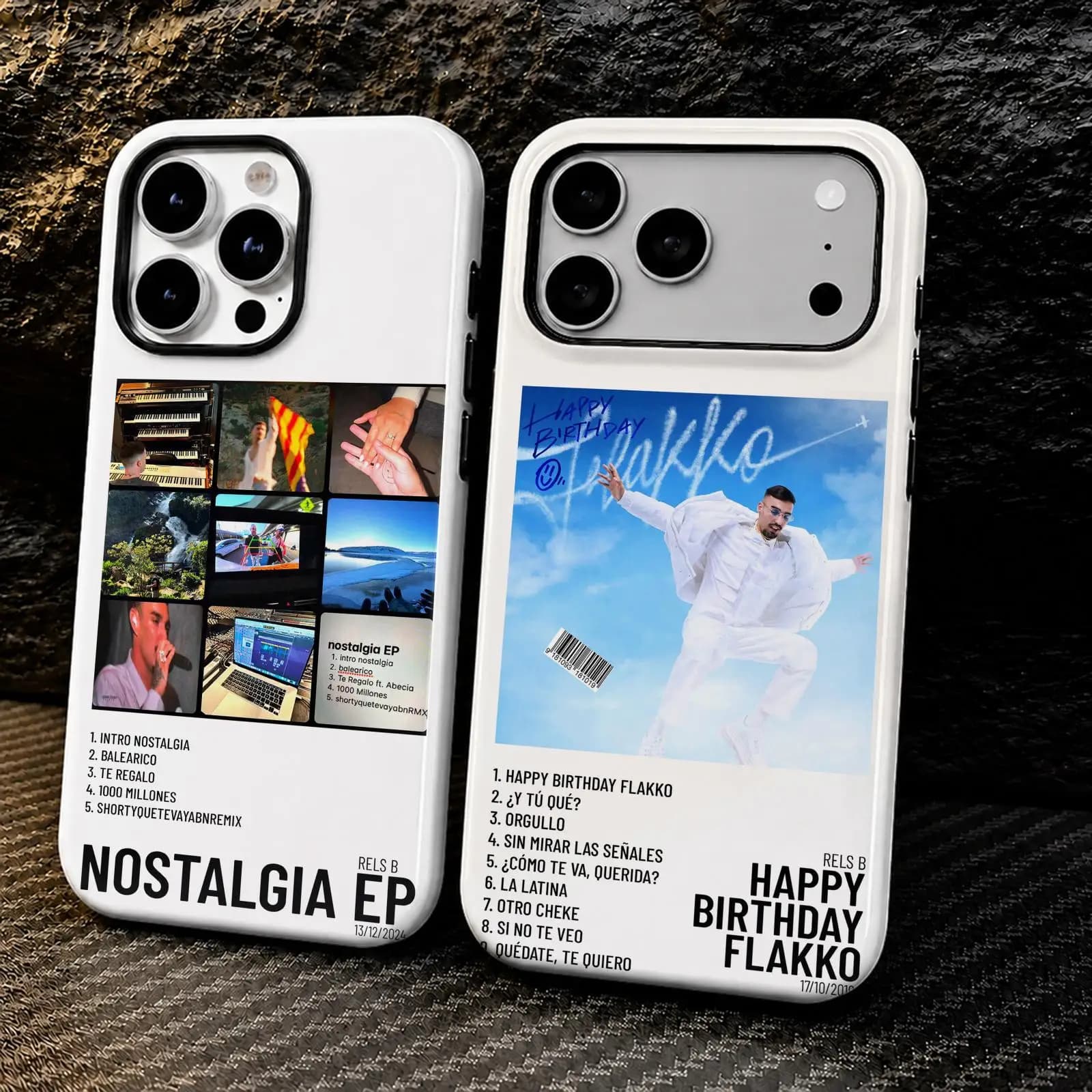 Singer R-Rels B Phone Case For iPhone 17 16 15 14 13 12 11 Pro Max Air 2-in-1 Dual-Layer Back Shockproof Protective Cover