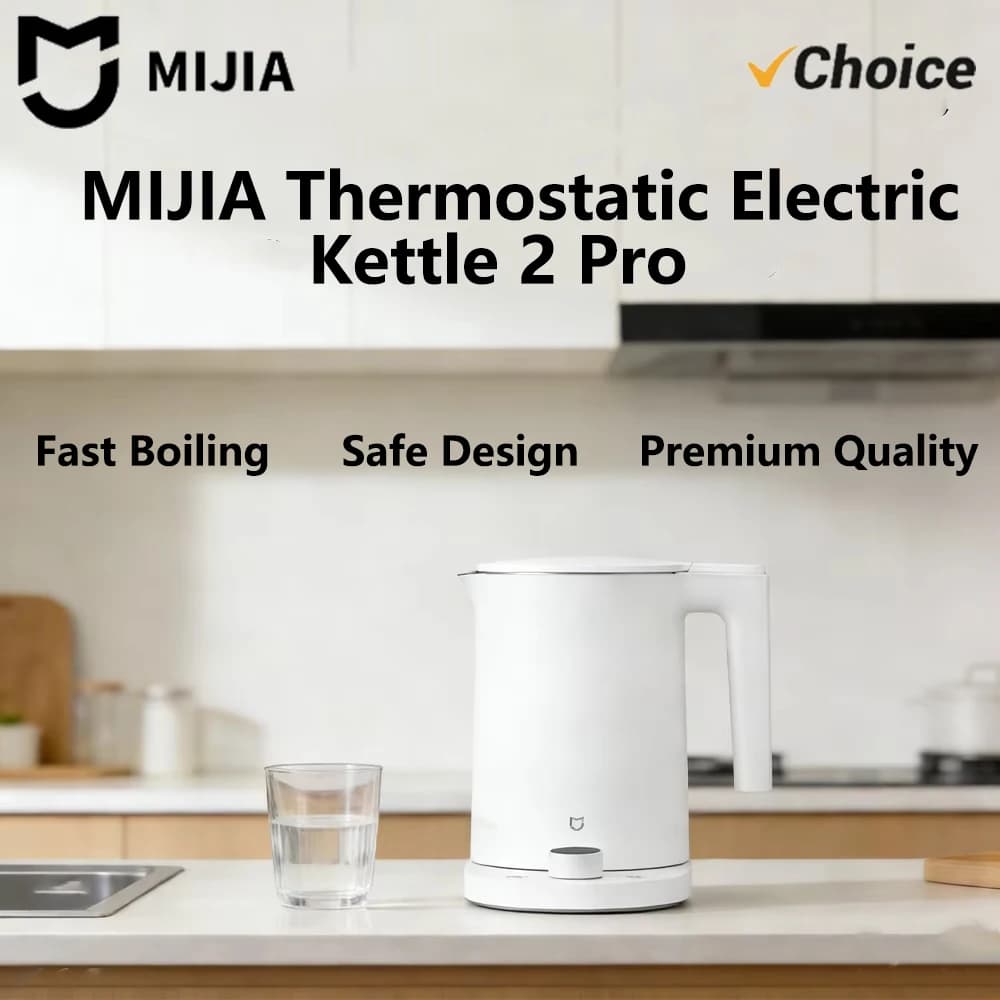 2025 NUOVO MIJIA Bollitore Termostatico 2 Pro Bollitori Elettrici Elettrodomestici da Cucina Display LED Temperatura Intelligente Costante 24H Samovar