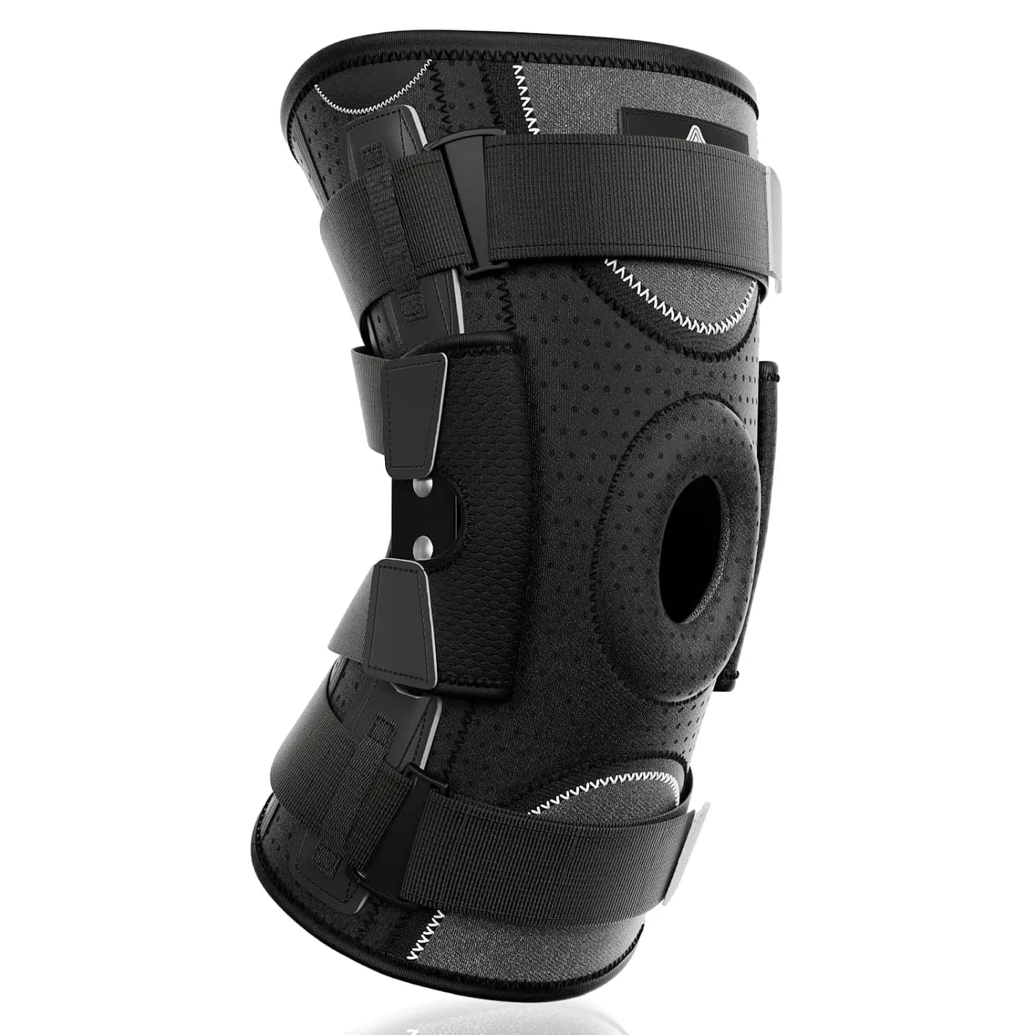 NEENCA Supporto per ginocchiera incernierato per dolore al ginocchio con stabilizzatori laterali e cuscinetto in gel Artrite Sollievo dal dolore al ginocchio con strappo del menisco, ACL, PCL