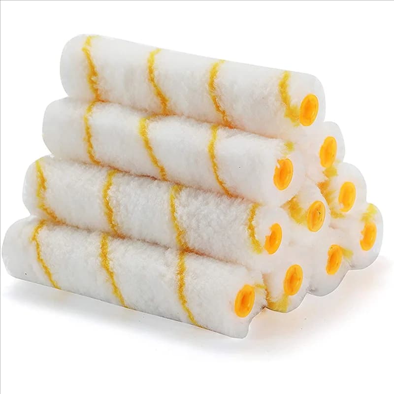 AB47-33 Piece 6 Inch Foam Roller Brushes Paint Roller Covering Paint Roller Covering Kit For Home Repair