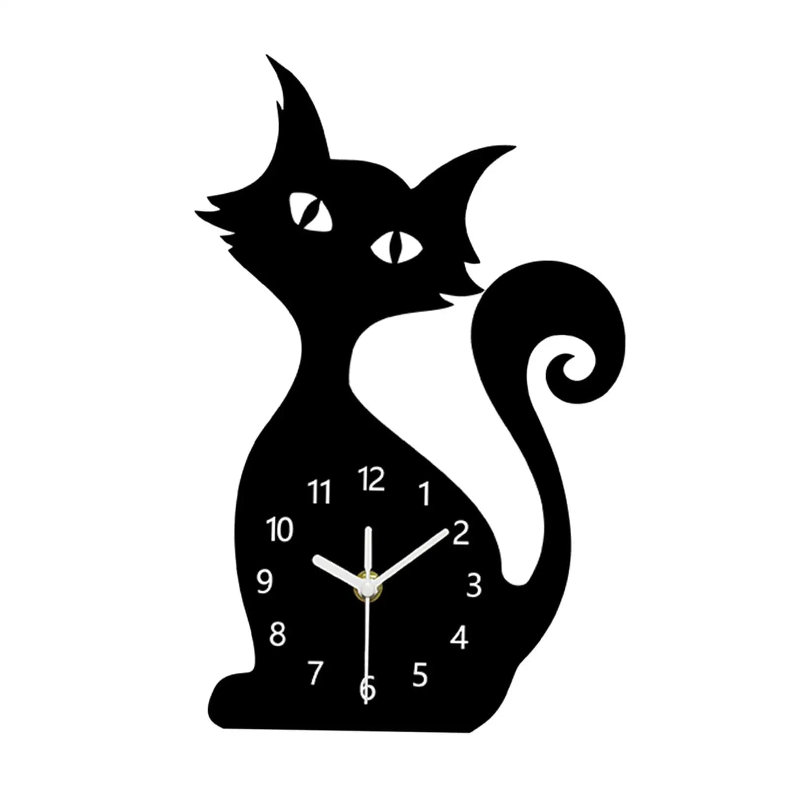 Animal Theme Wall Clock, Animal Collection, Elegant Wall Clock with Arabic Numerals, Decorative Living Room, Bedroom, Bathroom