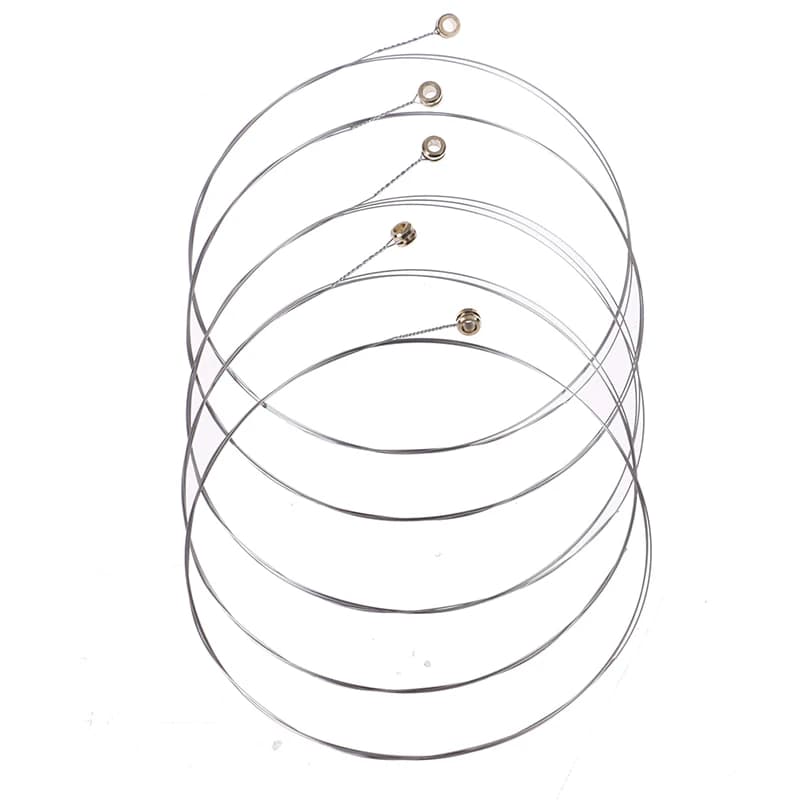 5 corde per chitarra acustica in acciaio, tono E-1, per chitarra acustica