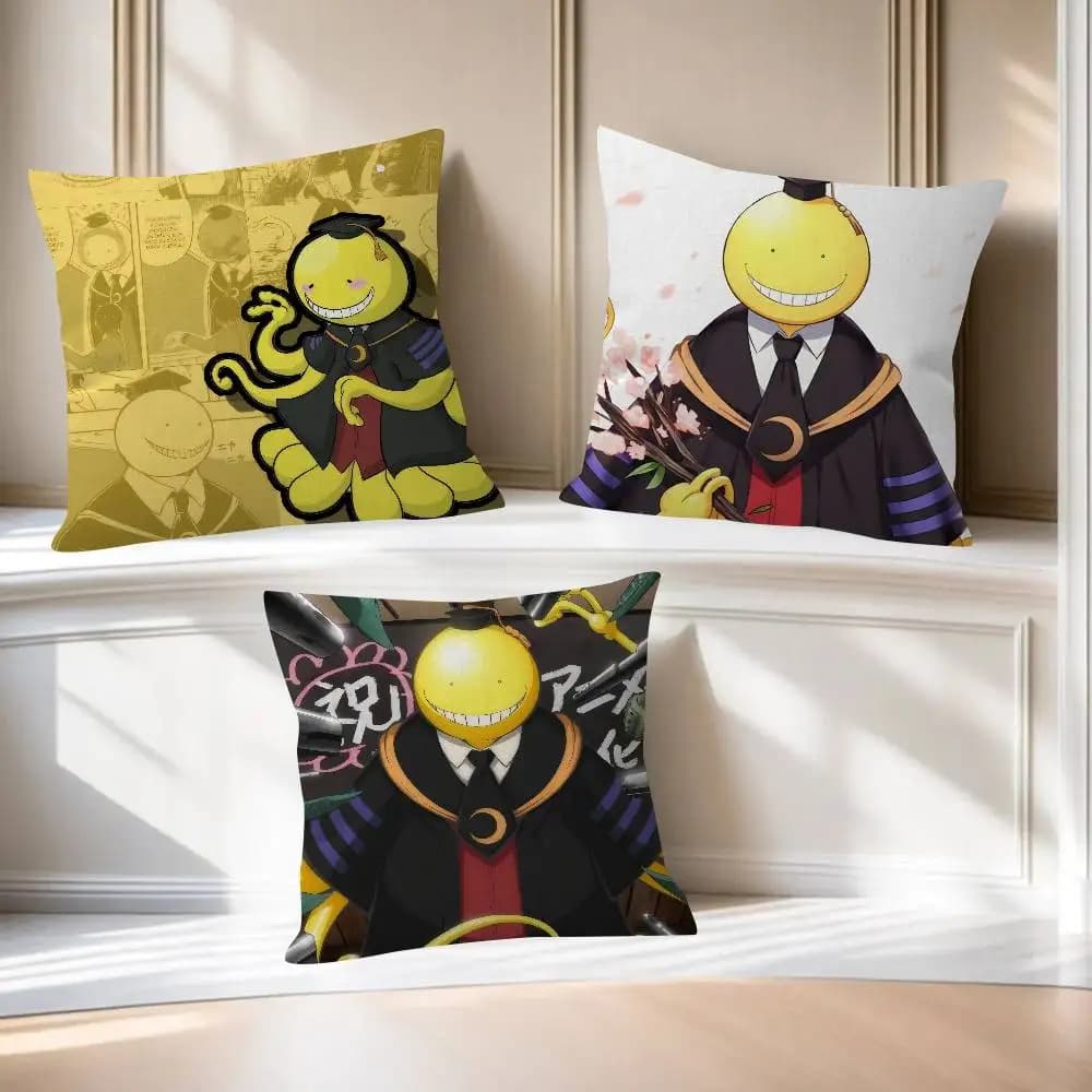 Fodera per cuscino Anime Assassination Classroom, per divano e letto, alla moda