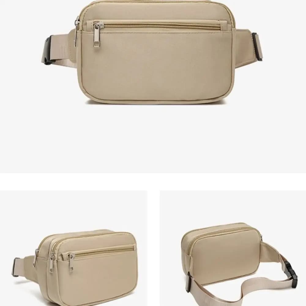 Oxford Cloth Multifunctional Waist Bags Trendy Stylish Crossbdoy Chest Bag Adjustable Casual Women Running Pouch Belt Outdoor