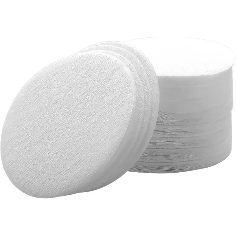 500/1000 Pcs Coffee Paper Filters , Unbleached Espresso Filter Papers for 51/53/58 Mm Puck Screen Portafilter Coffee Maker