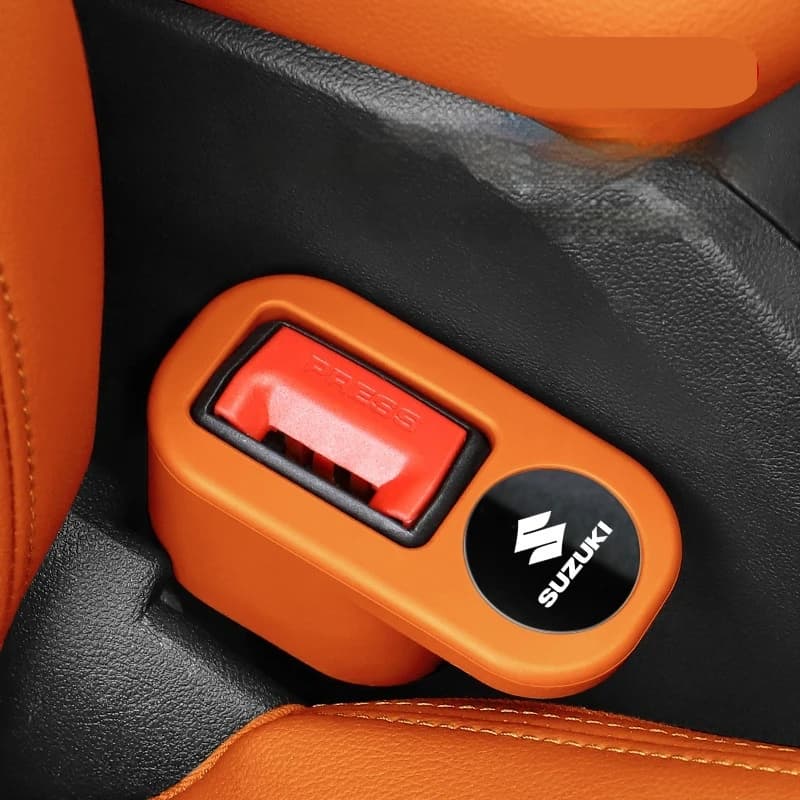 Suitable for Suzuki S-Cross Samurai Jimny SX4 Swift Sport Grand Latch for Safety Belt Protective Cover Spine Seats Interior Suzuki Suzuki S-Cross
