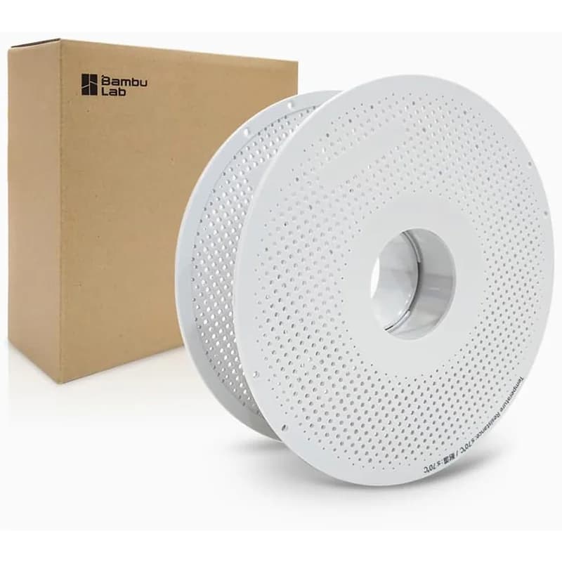 Removable consumable tray compatible with 3D Bambu Lab printers, reusable support for Pla filament coil, Petg, Abs, Tpu
