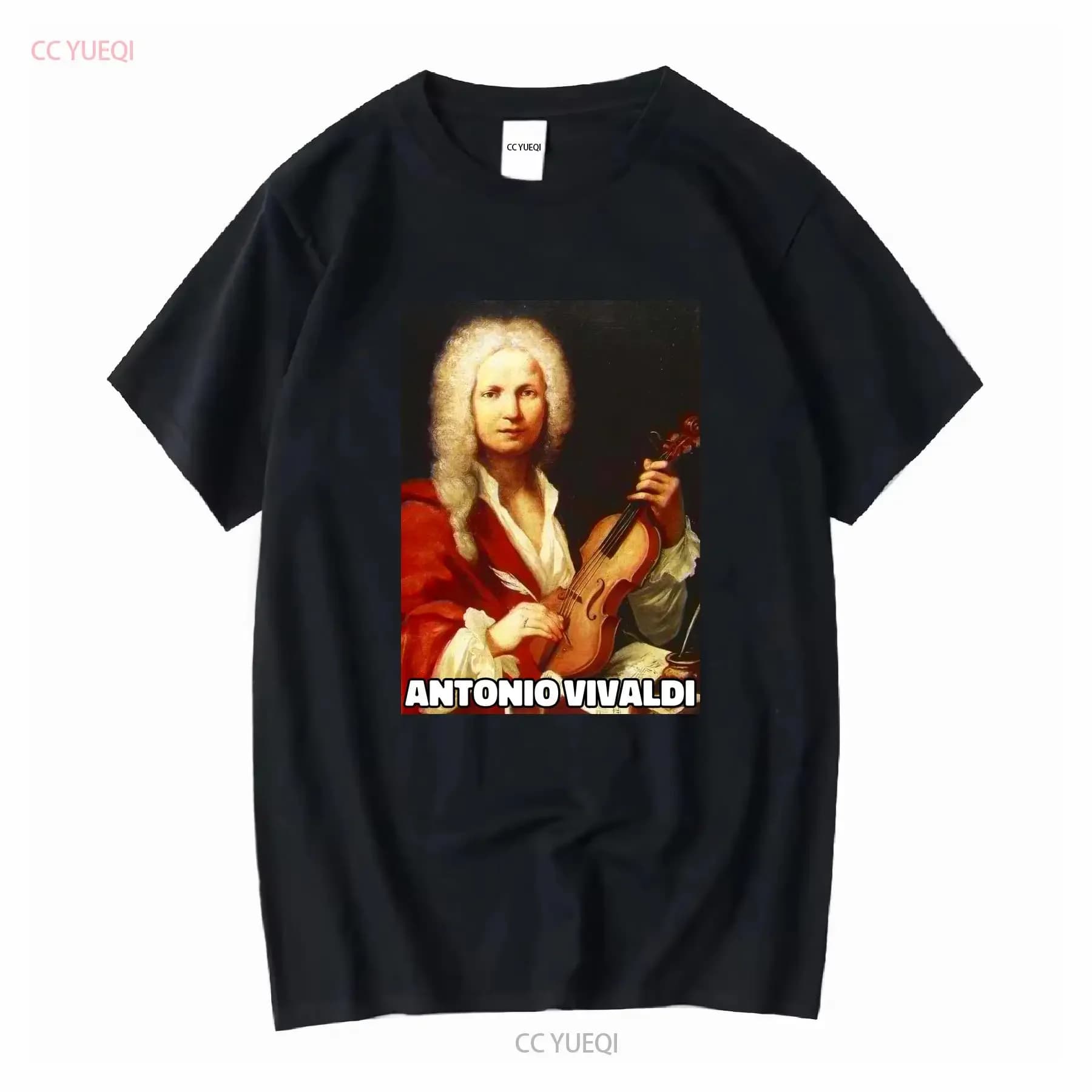 Antonio Vivaldi Great Composer Classical Music Lover G500 5 3 oz T Shirt long or short sleeves vintage Washed Versatile